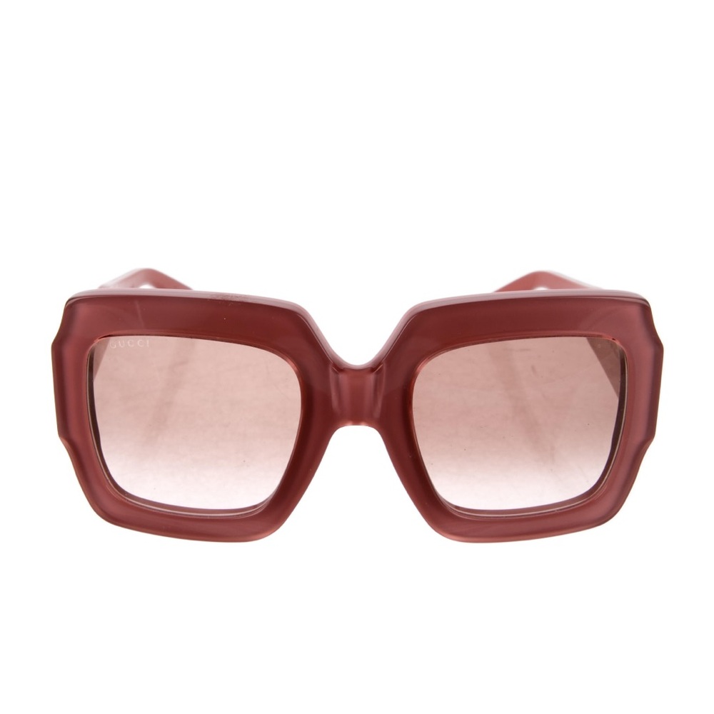 Gucci Square sunglasses - pink